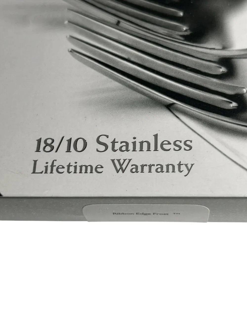Gorham Ribbon Edge Frost 18/10 Stainless 5-Piece Place Setting Lot of 2 NIB